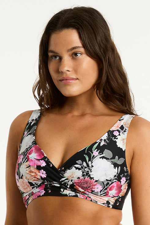 Sea Level Belle Cross Front Multifit Top